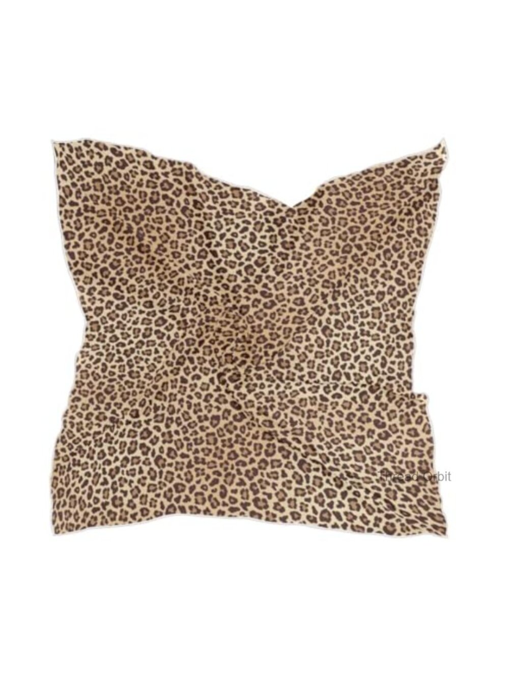 Silk Blend Scarf Hair Wrap Bandana Animal Print Head Scarf